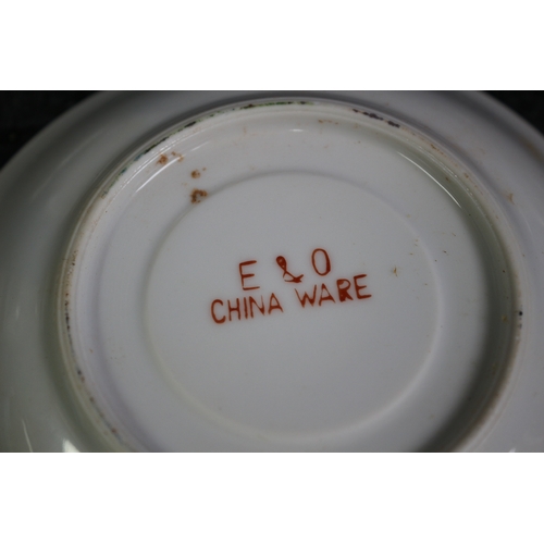 82 - E&O Chinaware Set, Spout is AF