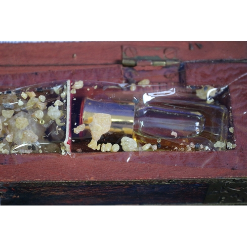 92 - Frankincense Holder and Contents