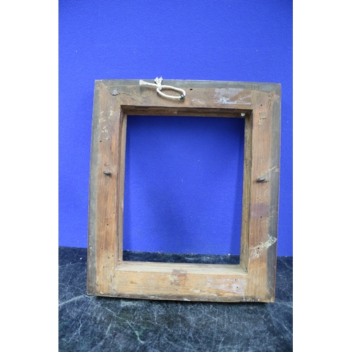 119 - Early 20th Century Walnut Covered Frame. 28 x 24.5 cm