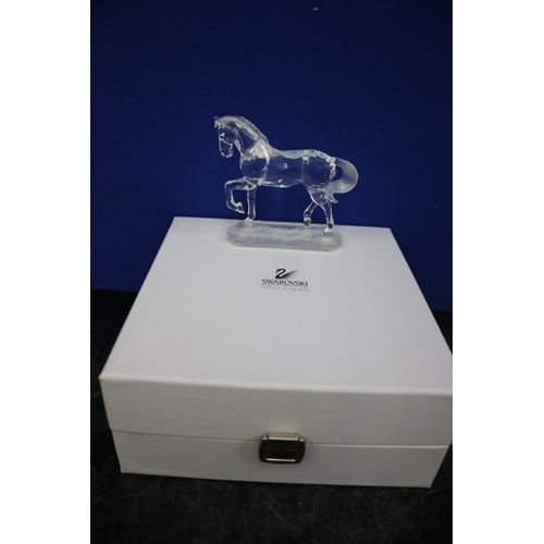 142 - Swarovski Boxed Arabian Stallion Horse