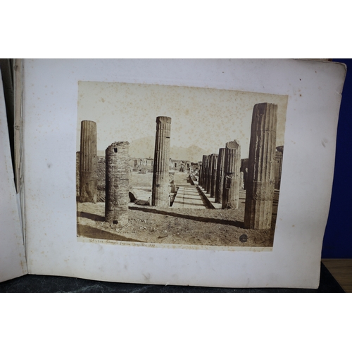 147 - Early 20th Century Pompeii Photo Album