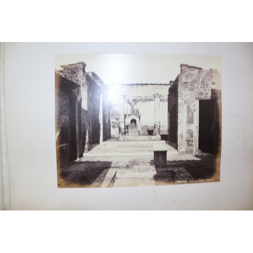 147 - Early 20th Century Pompeii Photo Album