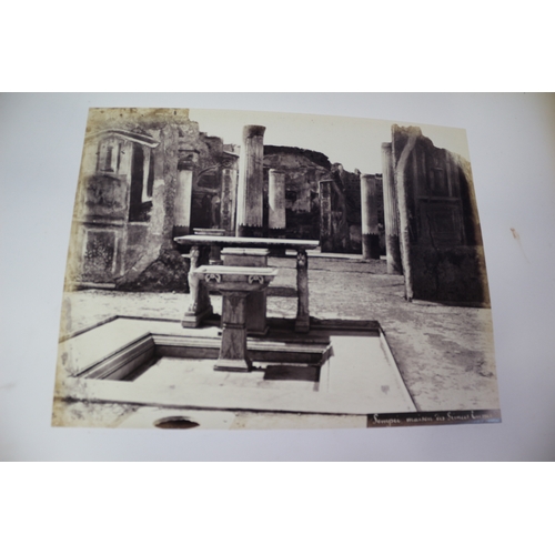 147 - Early 20th Century Pompeii Photo Album