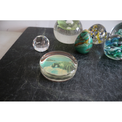 26 - Quantity of Glass Paperweights Including Caithness Paperweights etc.