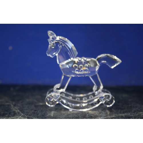 39 - Swarovski Rocking Horse