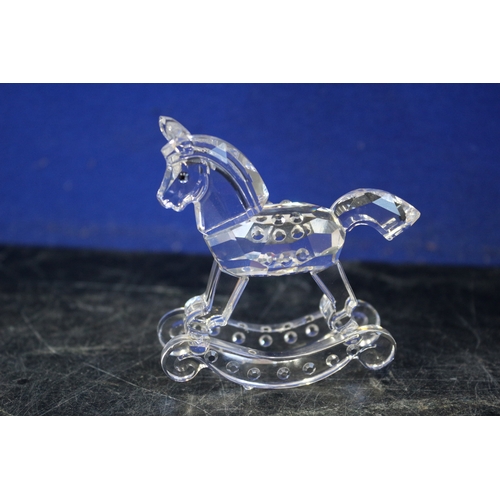 39 - Swarovski Rocking Horse