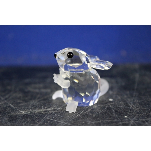 51 - Swarovski Mouse With Frosted Tail and Legs, 2.5cm High