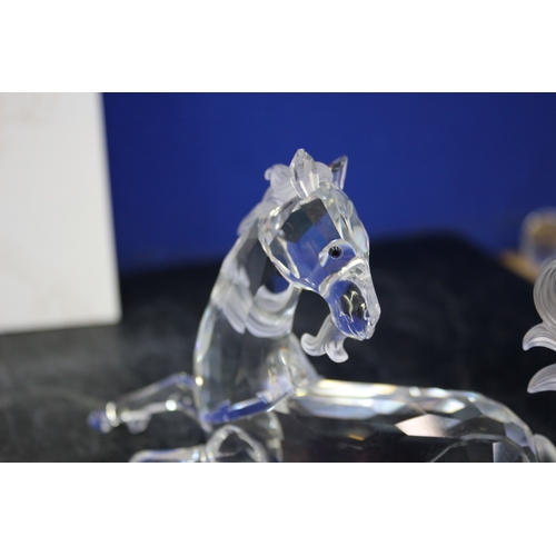 52 - Swarovski Unicorn, 1996, With Certificate etc, Damaged Horn