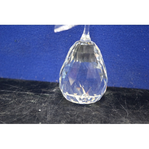 59 - Swarovski Pear, 9cm Tall