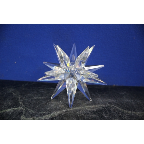 60 - Swarovski Star Candle Holder, 10cm High