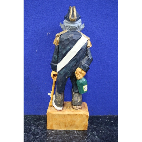 7 - Soldier Figure on Base, 21cm Tall