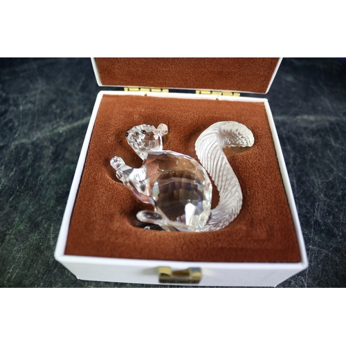 77 - Boxed Swarovski SCS Squirrel, 5.5cm Tall