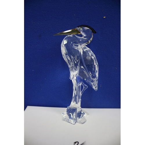 78 - Swarovski Heron Boxed