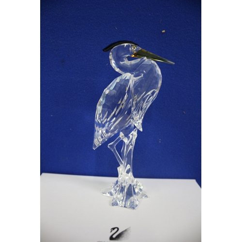 78 - Swarovski Heron Boxed