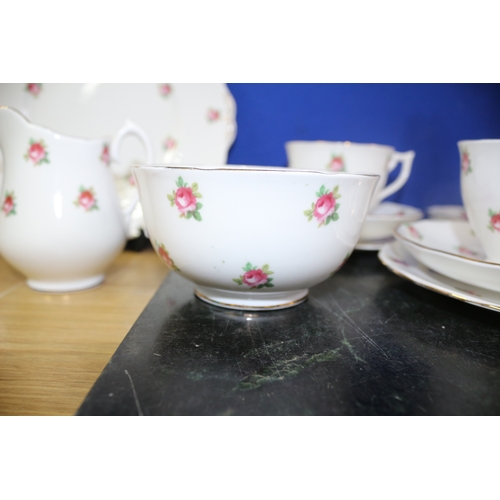 85 - Melbra Bone China Part Tea Set, Including 6 Trio's