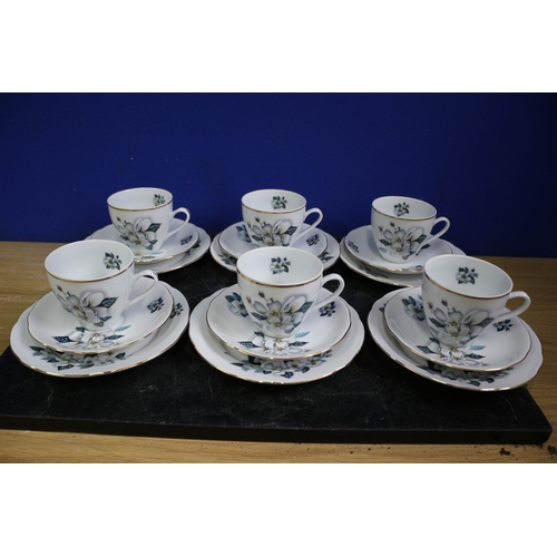 168 - Vintage Bohemia 18 piece New Tea Set