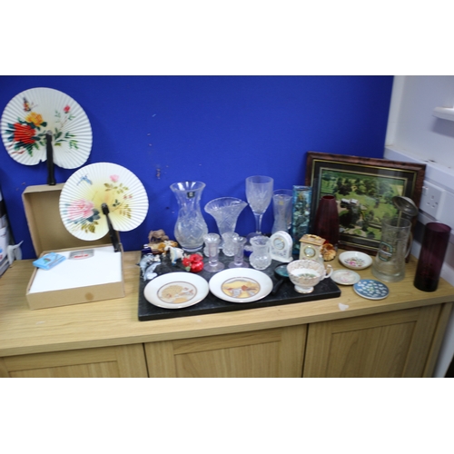 184 - Mixed Lot Including Wedgwood, Lead Crystal, Royal Worcester etc