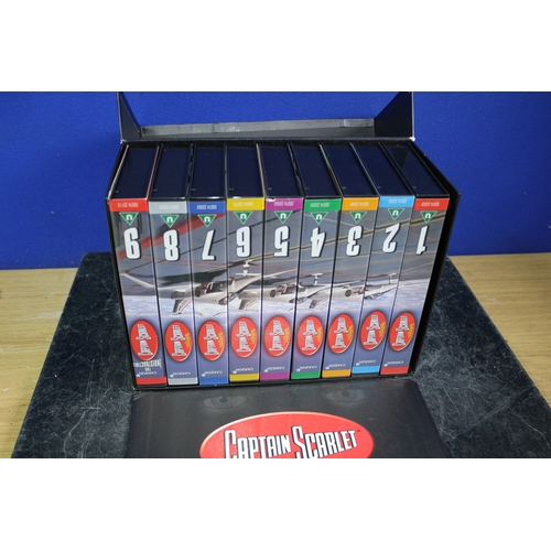 189 - Complete Set of Captain Scarlet & The Mysterons VHS