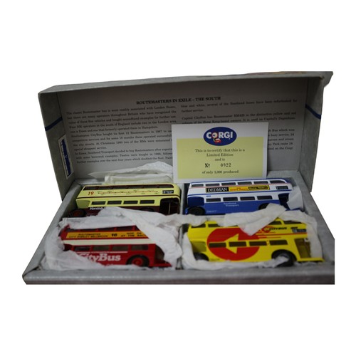 236 - Selection of Die-Cast Bus Collectables, Including Corgi Limited Edition 22/5000