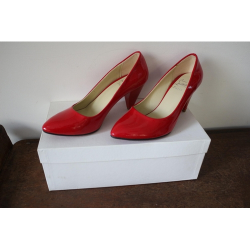 14 - Christian Louboutin Size 4 Red Heels (marked as)