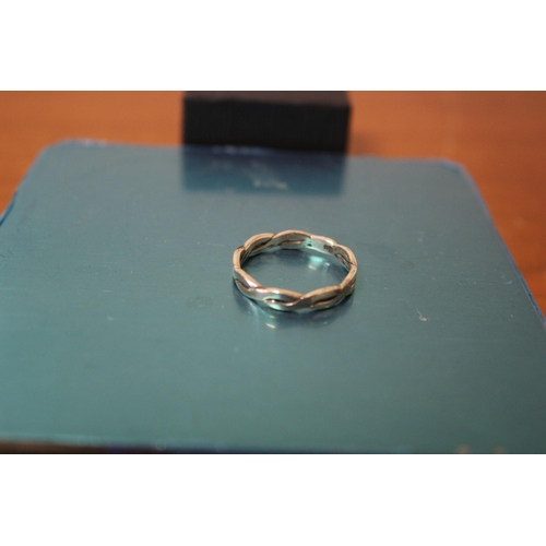 365 - Silver Eternity Ring, Size S, 2.6g Weight