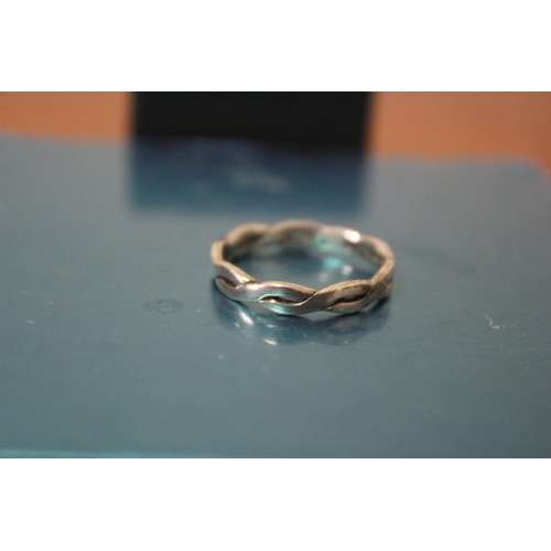 365 - Silver Eternity Ring, Size S, 2.6g Weight