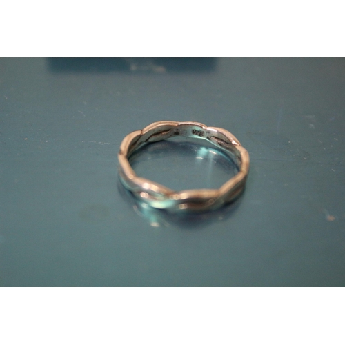 365 - Silver Eternity Ring, Size S, 2.6g Weight