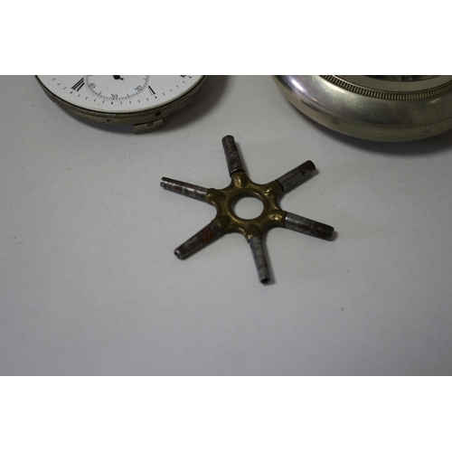 369 - Silveroid Pocket Watch Spares, D.E. Black Calgary Can