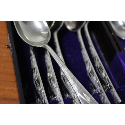 380 - Japanese Spoon Set, Boxed