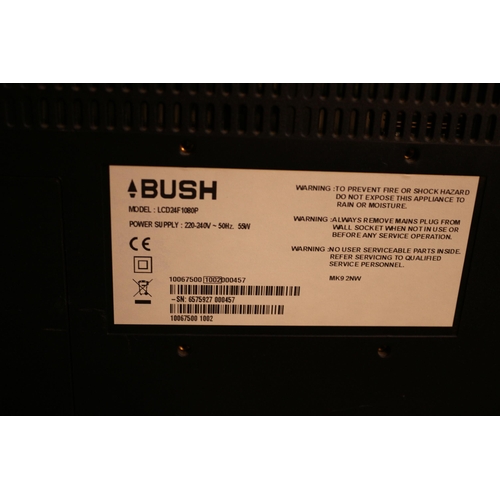 406 - Bush LCD24F1080P TV, No Remote, Working