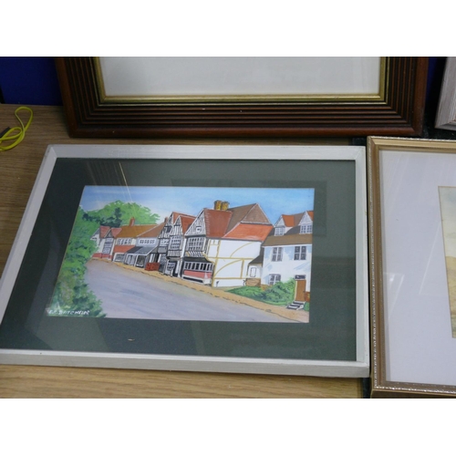 435 - 9x Watercolours, all are signed