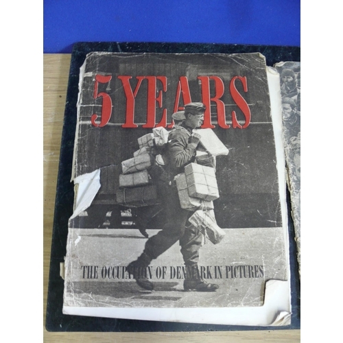 458 - Rare Aged Wartime magazines, Danish