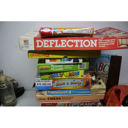 144 - Bundle of Board Games and Toys