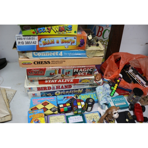 144 - Bundle of Board Games and Toys