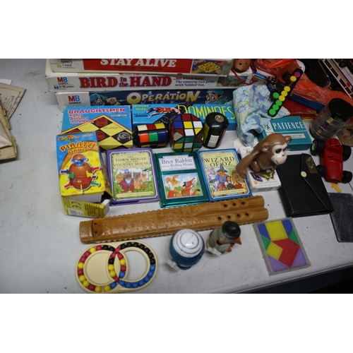 144 - Bundle of Board Games and Toys