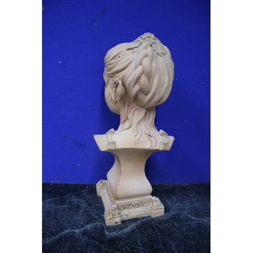 161 - Unusual Resin Bust by Myths and Maidens 'Ariel' , 28cm Tall