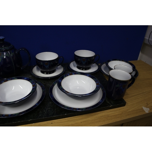 188 - Denby Baroque Tea & Coffee Set