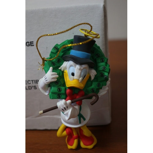 198 - Disney Christmas Magic Tree Ornament, Boxed, Scrooge Duck