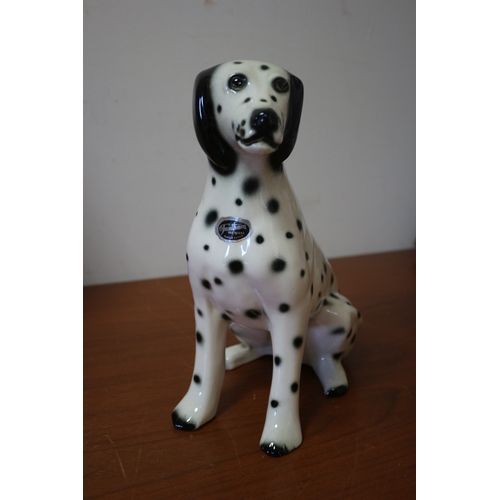 216 - Trentham Art Ware Devon 'Dalmations, 535, 26cm Tall