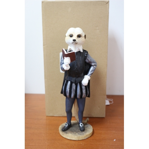 219 - Country Artists Meerkat, 26cm Tall & Boxed, William