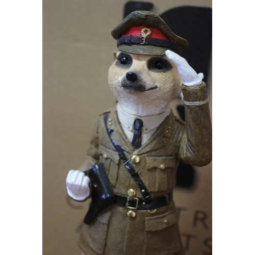 220 - Country Artists Meerkat, 26cm Tall & Boxed, Monty