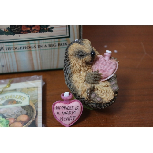 227 - Country Artists Hedgies 'Happiness Is a Warm Heart' Boxed