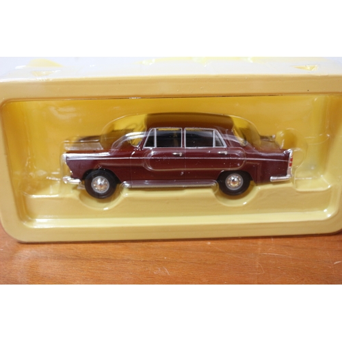 241 - Vanguards Morris Oxford Damask Red VAO5402, New in Box, Plus Corgi RNLI Flood Rescue Team Set