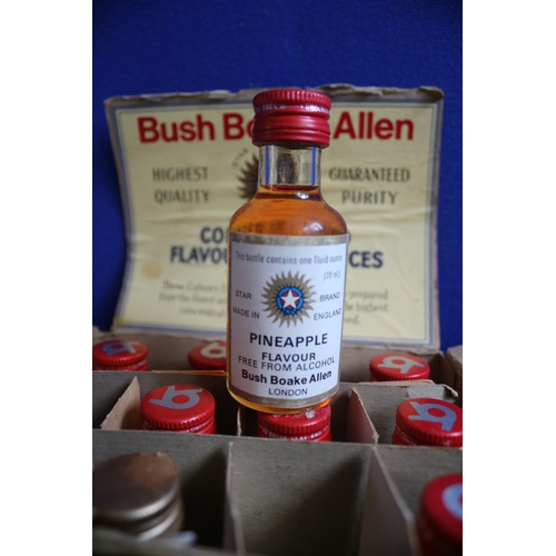 90 - Vintage Bush Boake Allen Concentrated Flavouring Essences