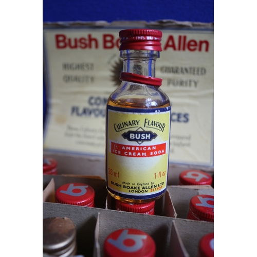 90 - Vintage Bush Boake Allen Concentrated Flavouring Essences