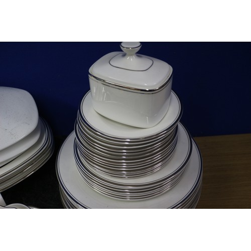 104 - Royal Doulton Fine China Dinnerware Set Including Trio's, 46 Pieces