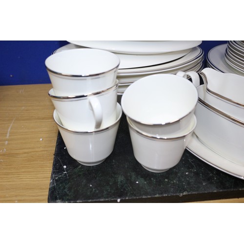 104 - Royal Doulton Fine China Dinnerware Set Including Trio's, 46 Pieces