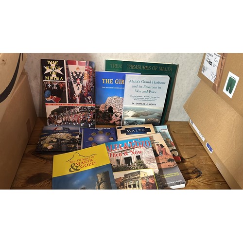 45 - Euro Coin Set & Malta Books