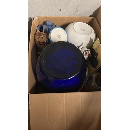 44 - 2 Boxes of Kitchenware Including Pots and Pans