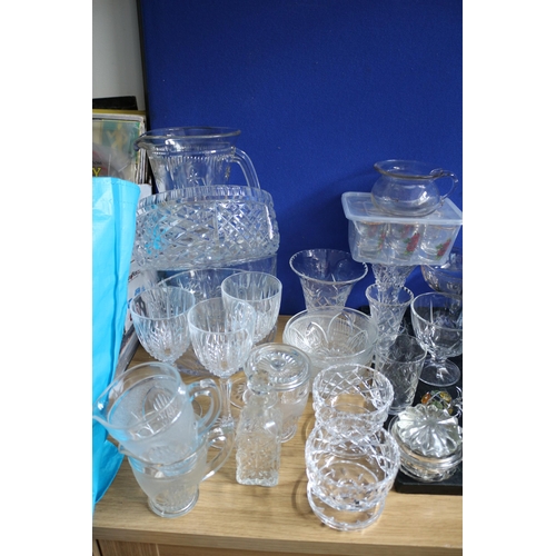 406 - Large Collection of Glass and Crystal Items